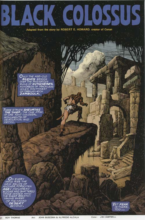 Robert E. Howard's Savage Sword #9