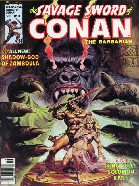 The Savage Sword of Conan Volume 1 Number 14