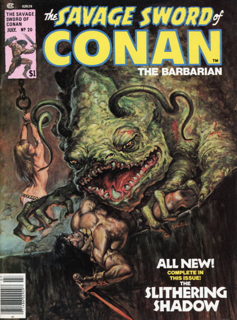 The Savage Sword of Conan Volume 1 Number 20