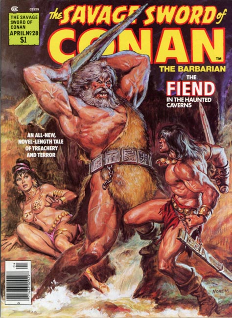 The Savage Sword of Conan Volume 1 Number 28