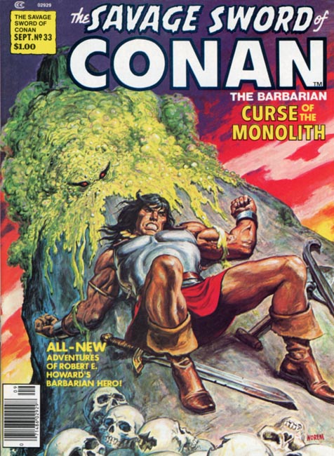 The Savage Sword of Conan Volume 1 Number 33