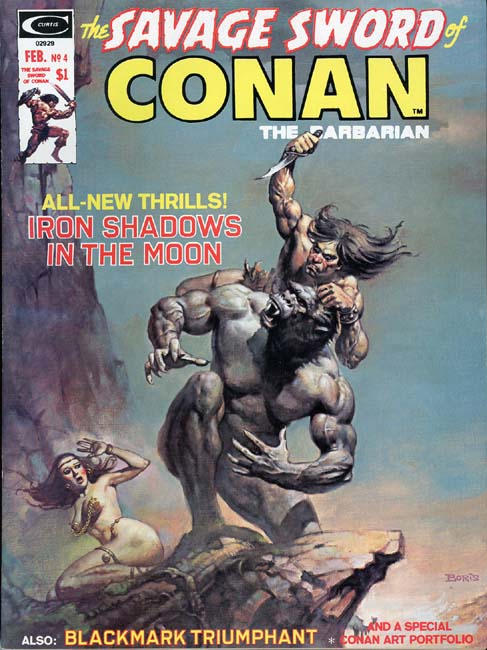 The Savage Sword of Conan Volume 1 Number 4