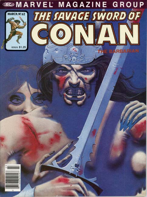 The Savage Sword of Conan Volume 1 Number 62