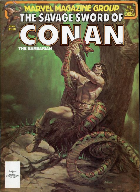 The Savage Sword of Conan Volume 1 Number 73