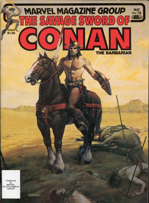 The Savage Sword of Conan Volume 1 Number 76