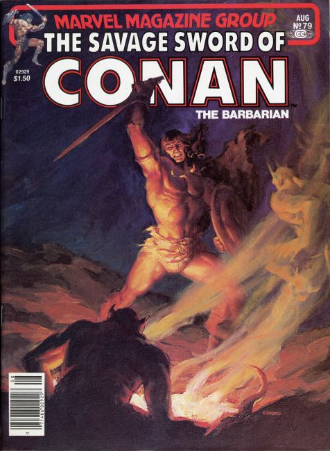 The Savage Sword of Conan Volume 1 Number 79