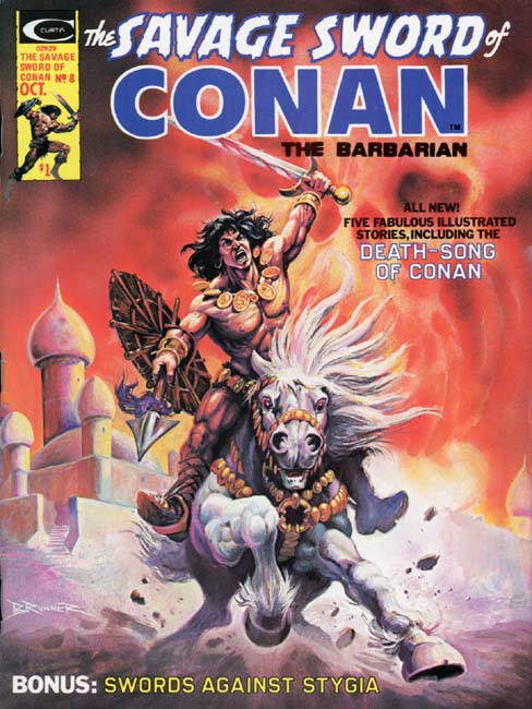 The Savage Sword of Conan Volume 1 Number 8
