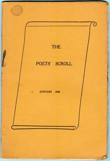 The Poets' Scroll, January 1929