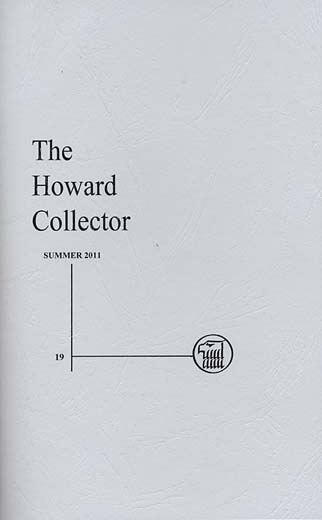 The Howard Collector #19 (Volume 4 Number 1)