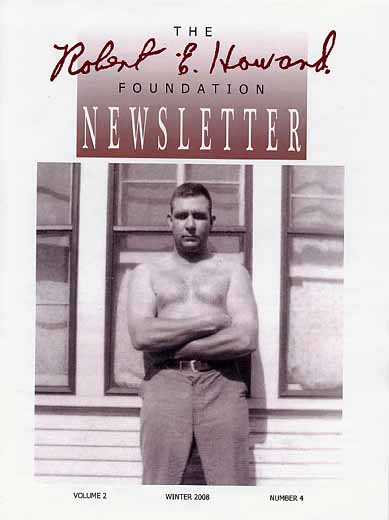 Robert E. Howard Foundation Newsletter Volume 2 Number 4
