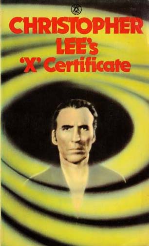 Christopher Lee's "X" Certificate